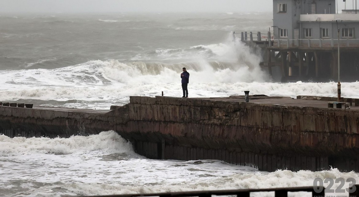 Lluvias y viento: cómo estará el clima en Mar del Plata este sábado
