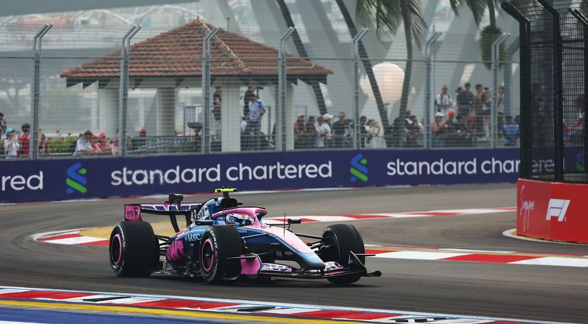 Colapinto largará undécimo en la Sprint de Singapur