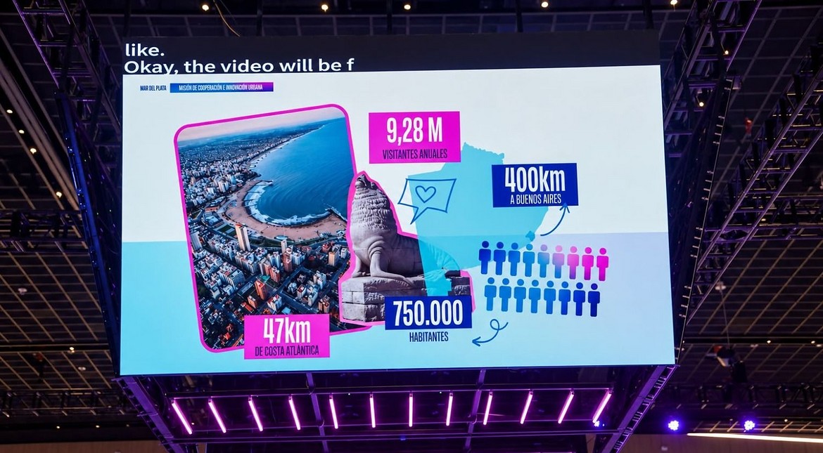 Ciudades inteligentes: Cheppi presentó el potencial de Mar del Plata en una feria internacional en China