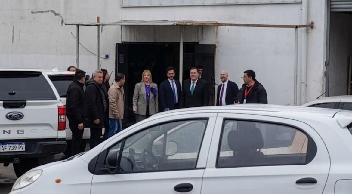 Montenegro recibió a Monteoliva en el COM en medio de un fuerte operativo de seguridad