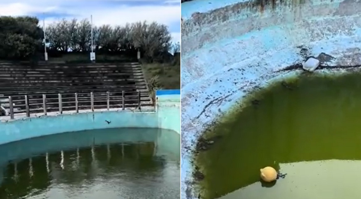 Recorrió el predio abandonado de Aquarium y lo registró en un video desolador