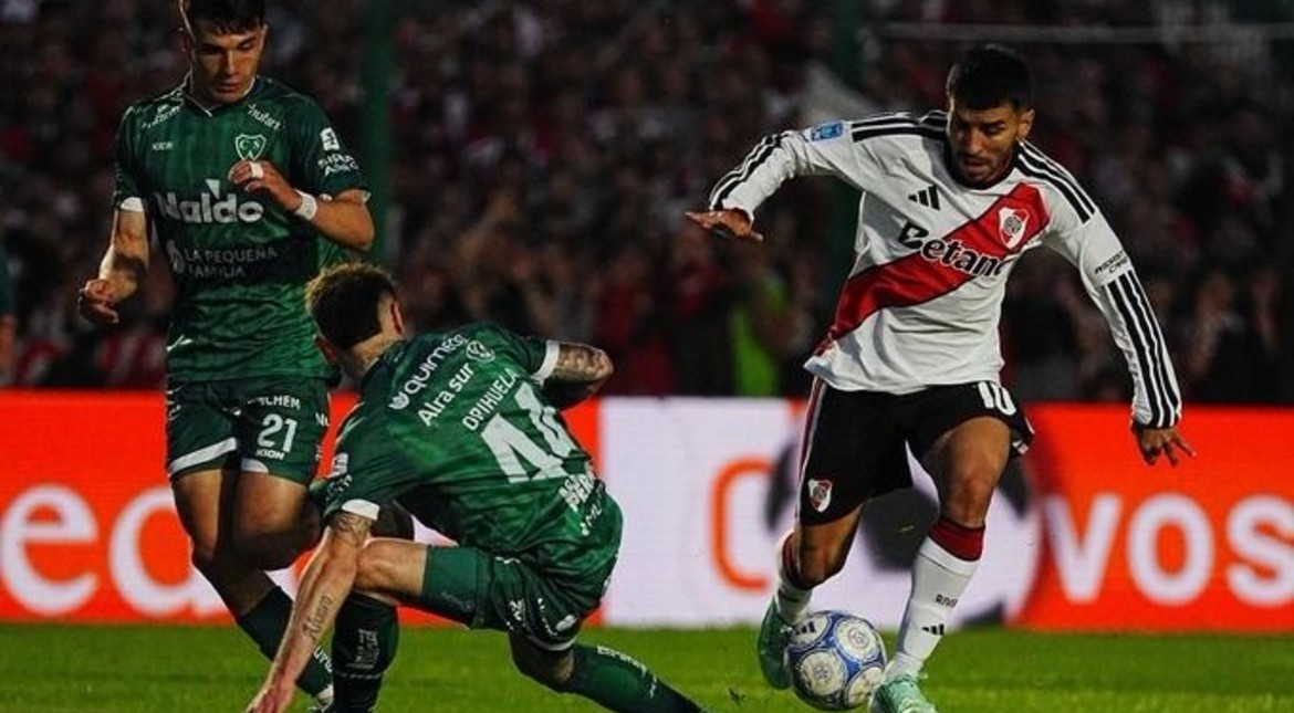 River dejó escapar una oportunidad de oro y el empate ante Sarmiento lo complicó