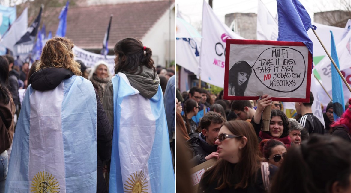 Las mejores imágenes de la 5ta Marcha Federal Universitaria en Mar del Plata