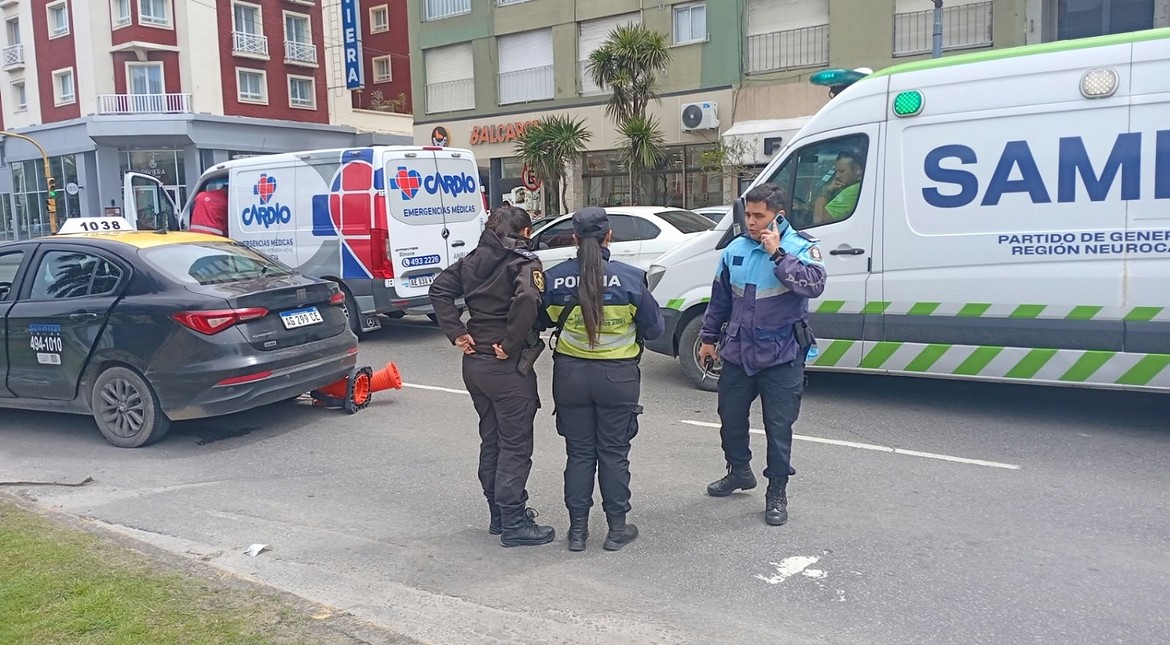 Gravísimo accidente: se enredó con una soga al subirse a un taxi y casi pierde una pierna