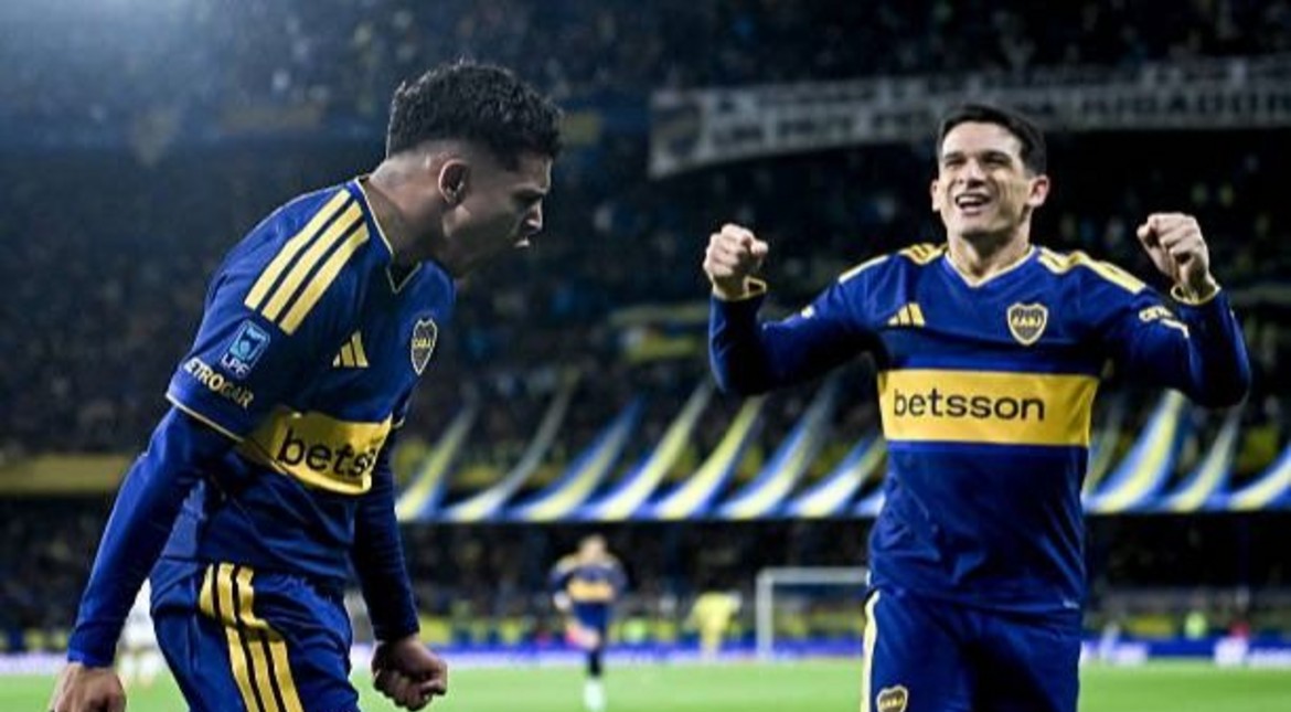 Victoria anímica: Boca se lo dio vuelta a Talleres y es líder de la tabla anual