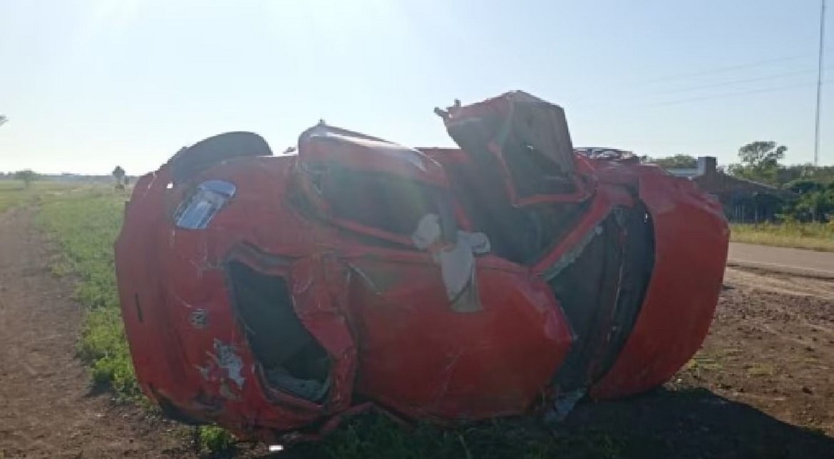 Atropelló a un perro y volcó en la ruta: murió un joven de 21 años