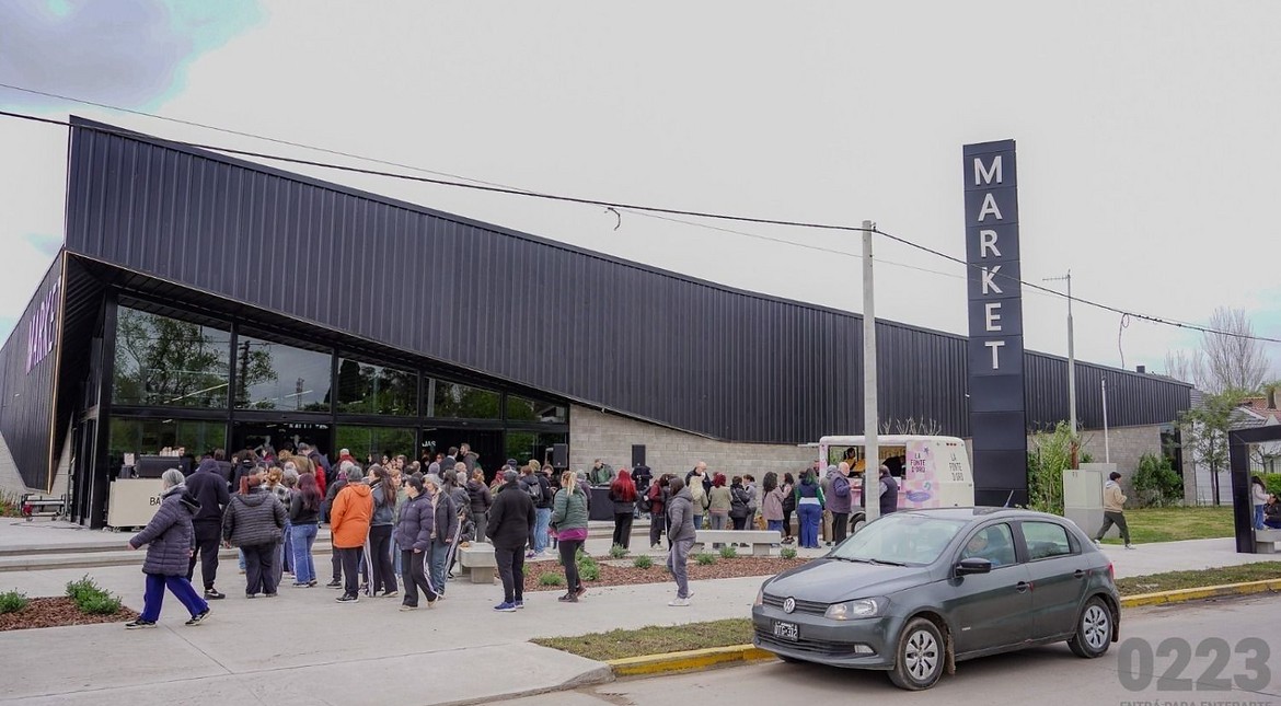 Con cientos de visitantes y el acompañamiento de los vecinos, MARKET inauguró en Mar del Plata su tienda más grande