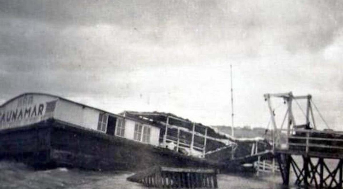 Era el boliche más lujoso de Mar del Plata y un feroz temporal lo hundió en una noche de terror