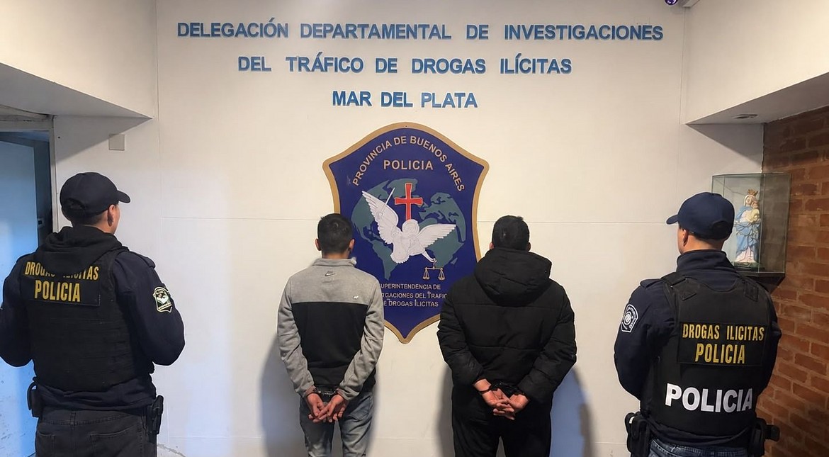 Dos detenidos en tres allanamientos por narcomenudeo