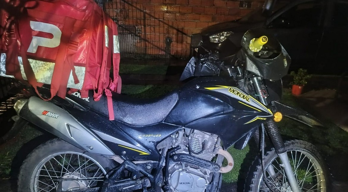 Intentaron robar una moto y meterse en una casa