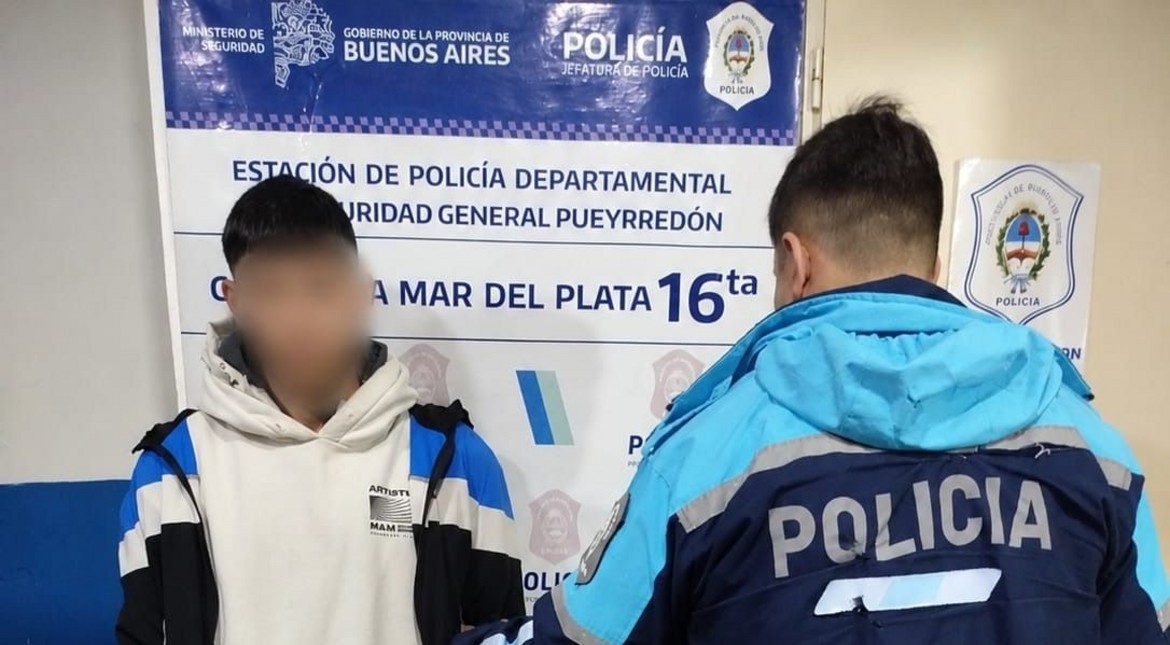 Denunciaron un robo y atraparon a un hombre armado