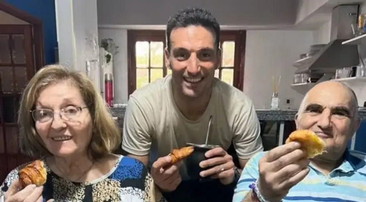 Dolor: murió la mamá de Lionel Scaloni