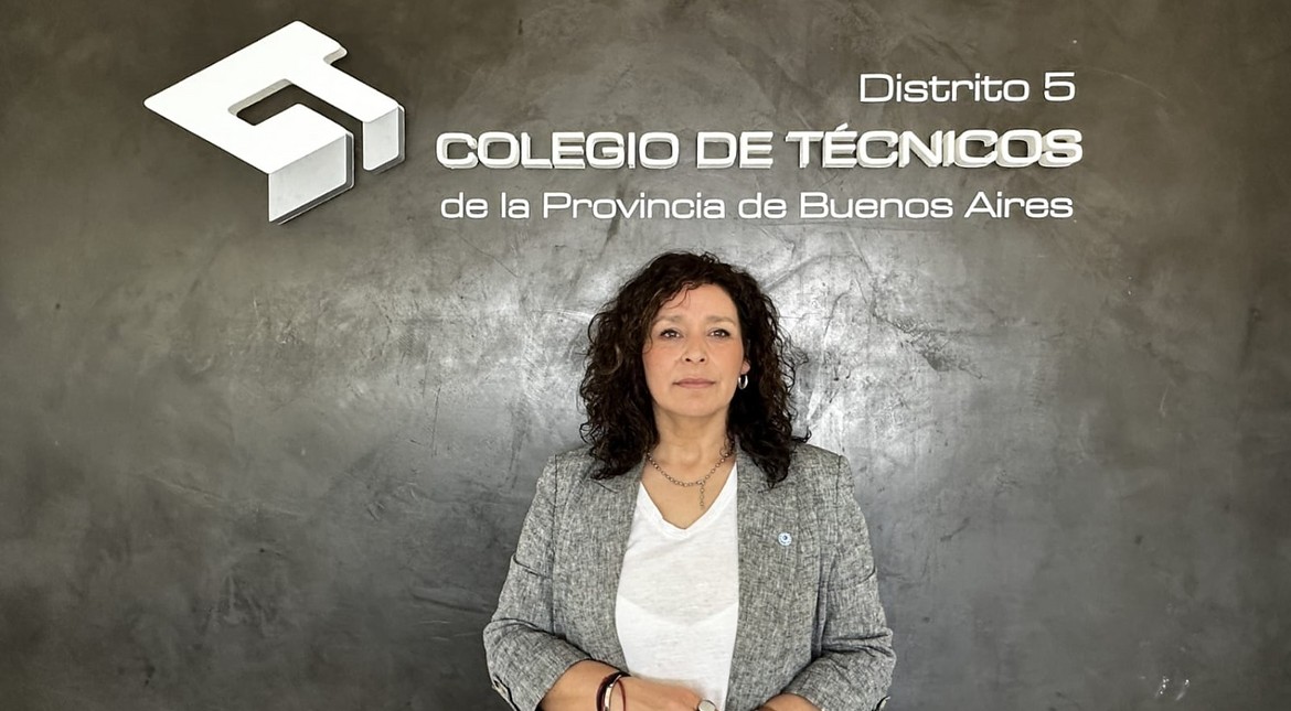Elecciones en el Colegio de Técnicos: Vanesa Rodríguez fue elegida presidente del Distrito 5