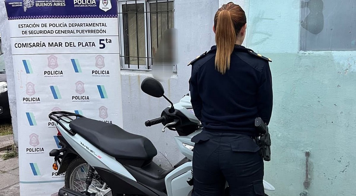 Lo delató el GPS: realizaron un allanamiento y esclarecieron tres robos de motos