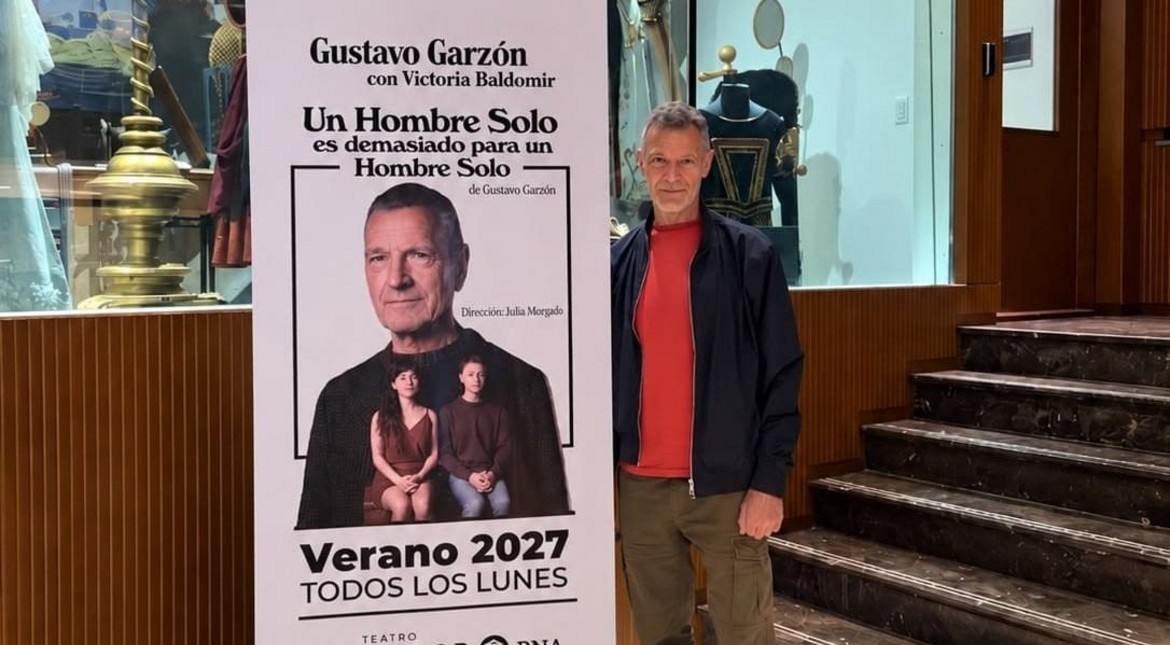 Gustavo Garzón llega al Teatro Tronador BNA con una obra sobre el amor y las segundas oportunidades