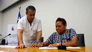 Llegó al país una comitiva liderada por Rigoberta Menchú