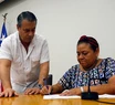 Llegó al país una comitiva liderada por Rigoberta Menchú
