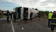 El conductor declaró que “se le fue el micro”