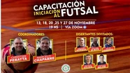 Curso virtual de iniciación al futsal