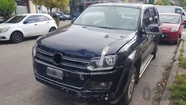 La camioneta quedó secuestrada.