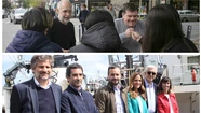 Montenegro y Muro recibieron a Larreta el sábado. Sívori y Ciano, estuvieron con Julián Domínguez y Tolosa Paz. 