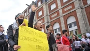 Los estudiantes del CEF 1 piden la reparación urgente del edificio.