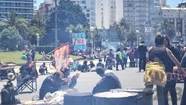 La protesta persistirá durante toda la noche y hasta ahora no se avizora una resolución. Foto: 0223.