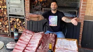 El Mago Cocina, el parrillero marplatense la rompe en Instagram.