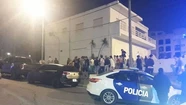 La policía intervino en varias oportunidades en el lugar. 