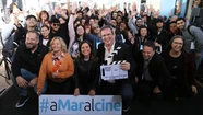 Raverta recibió a 600 becarios del Progresar que viajaron al Festival de Cine