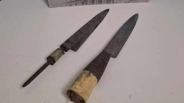 Cuchillos secuestrados.