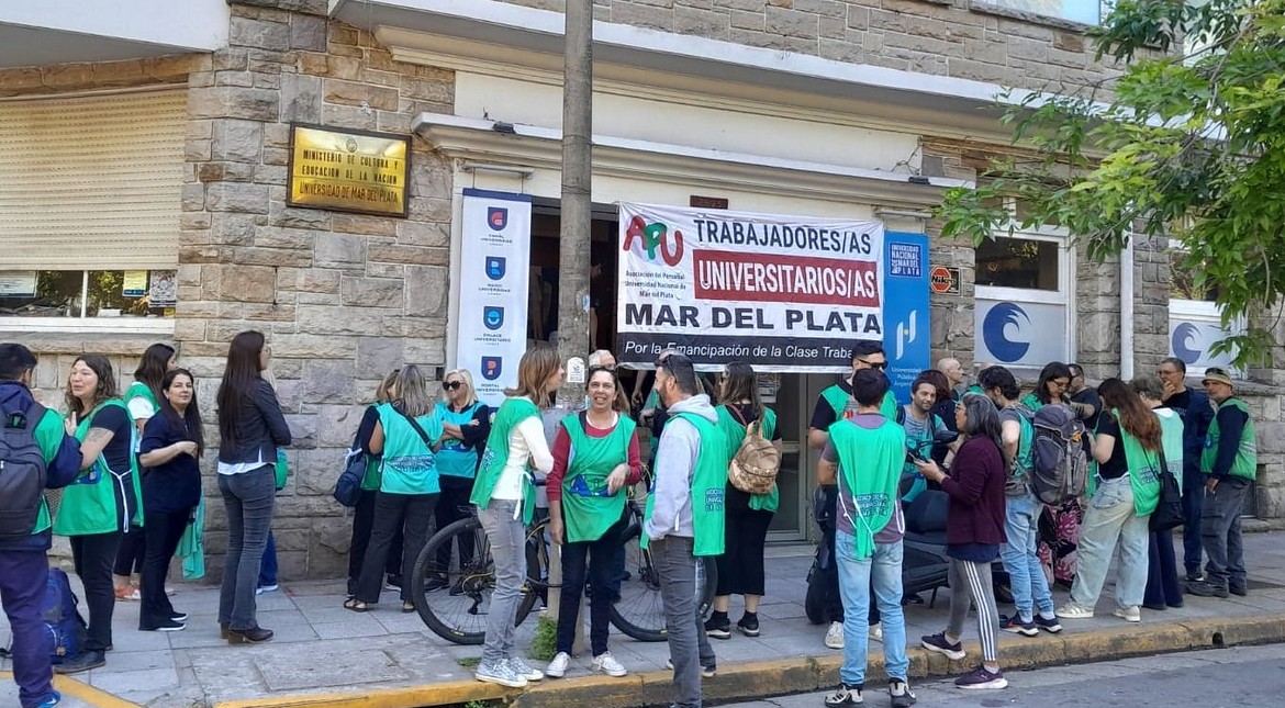 Paro de 24 horas en la Universidad: los no docentes piden el cumplimiento de la Ley de Financiamiento