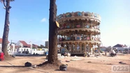 Levantan un parque de diversiones en avenida Juan B. Justo sin autorización de la comuna