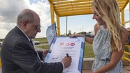 A 16 meses de la visita de Macri a Belisario Roldán, inauguran la plaza del barrio