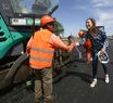 Vidal recorrió las obras de repavimentación de ruta 29 y confirmó que en 10 días quedarán inauguradas