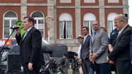 Guillermo Montenegro define con Sergio Berni la llegada a Mar del Plata de efectivos policiales para el Operativo Sol.