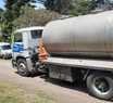 Después de 4 días sin agua, Osse llevó un camión cisterna al Bosque Peralta Ramos