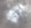 Las nubes opacaron el eclipse solar en Mar del Plata