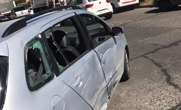 Un motociclista está grave en el hospital después de ser embestido por ...