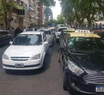 Remiseros y taxistas se concentraron desde temprano en la puerta de Tribunales, a la espera de que se conociera la sentencia. Fotos: 0223
