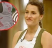 Otro delantal gris para Mica Viciconte en Master Chef