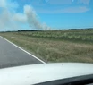 Un incendio forestal se desató en la localidad de Mar Azul