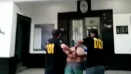 Pereyra fue trasladado por personal de la DDI a Mar del Plata.