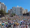 La hinchada de marplatenses y turistas copa el sector costero desde el inicio del mundial de Qatar 2022. Foto: archivo 0223.