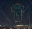 Pelé fue homenajeado por la FIFA en Qatar.