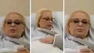 Carmen Barbieri contó desde la clínica el insólito accidente por el que está internada