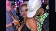 Las imágenes comprometedoras de L-Gante y una voluptuosa influencer.