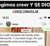 La emocionante y premonitoria charla de Di María con su esposa antes de la final