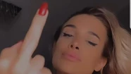 Camila Homs estalló contra su ex Rodrigo De Paul.
