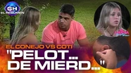 La terrible pelea entre Coti y el Conejo: insultos, separación y llanto desconsolado 